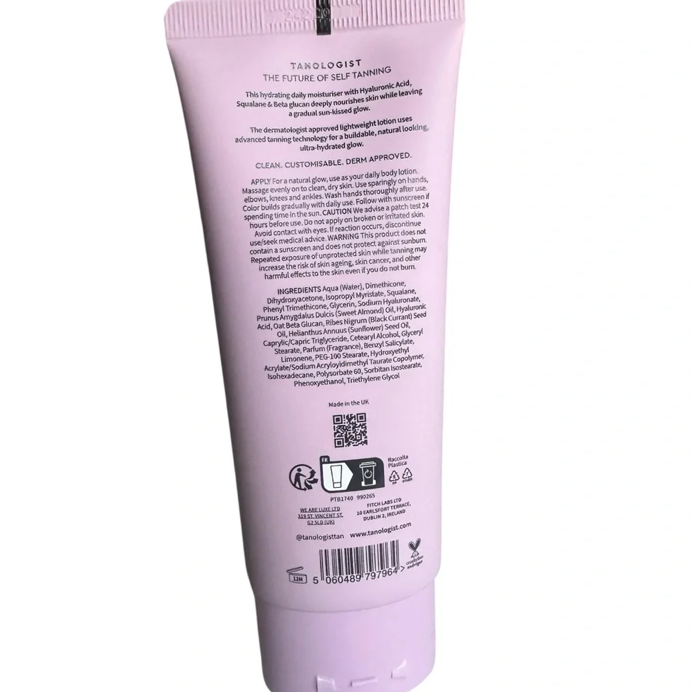 Tanologist Daily Glow‎ Hydrating Gradual Tan Lotion - Medium